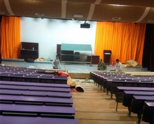 北京體育大學(xué)舞臺木地板案例 北京體育大學(xué)舞臺木地板案例