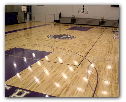 籃球場(chǎng)館運(yùn)動(dòng)木地板