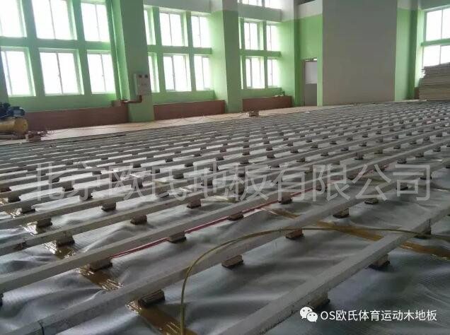 汕頭特殊教育學(xué)?；@球館木地板案例圖2