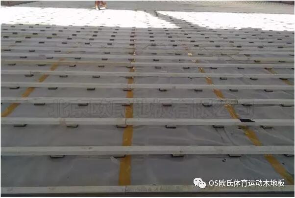 貴州省畢節(jié)市織金縣育才學(xué)?；@球館木地板案例