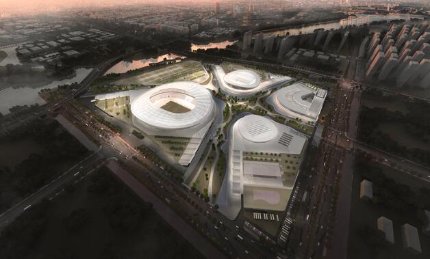 體育館設(shè)計(jì)二 蘇州工業(yè)園區(qū)體育中心-1 體育館設(shè)計(jì)二 蘇州工業(yè)園區(qū)體育中心-1