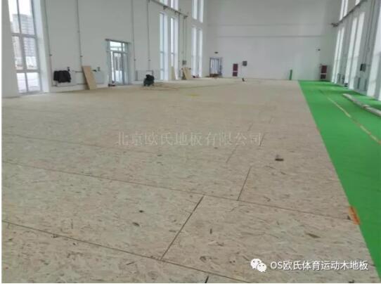 呼和浩特市呼鐵公安局警訓(xùn)基地體育木地板案例 呼和浩特市呼鐵公安局警訓(xùn)基地體育木地板案例