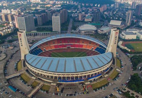 中國體育館排名  NO：9 杭州黃龍體育中心