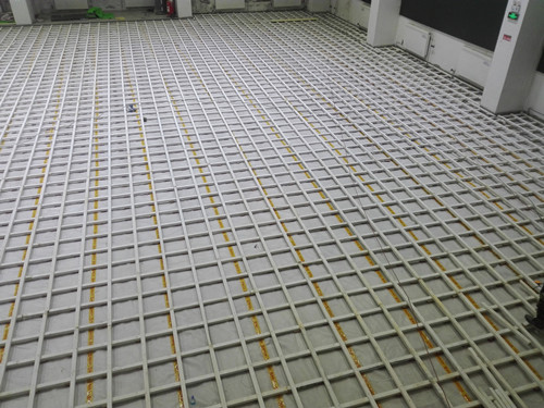 體育館運(yùn)動(dòng)木地板場地施工工藝圖