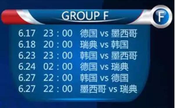 2018俄羅斯**杯賽程表 2018俄羅斯**杯賽程表