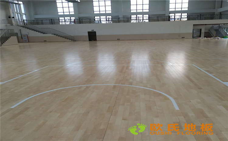 贛州市寧都縣城關(guān)小學(xué)九章路校區(qū)體育館木地板-歐氏運(yùn)動(dòng)木地板