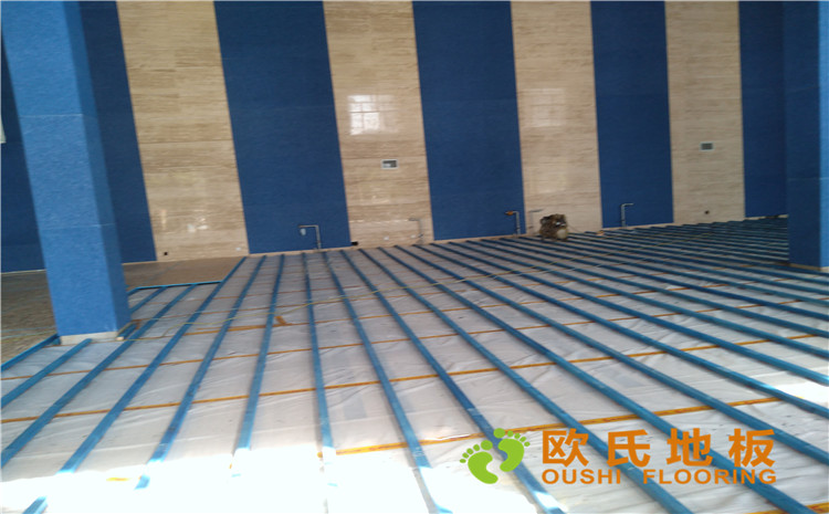 內(nèi)蒙古赤峰市**稅務(wù)總局職工活動(dòng)中心木地板案例-歐氏運(yùn)動(dòng)木地板